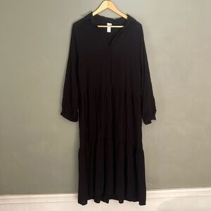 H&M black dress
